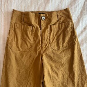 Maeve Colette cropped wide leg pant